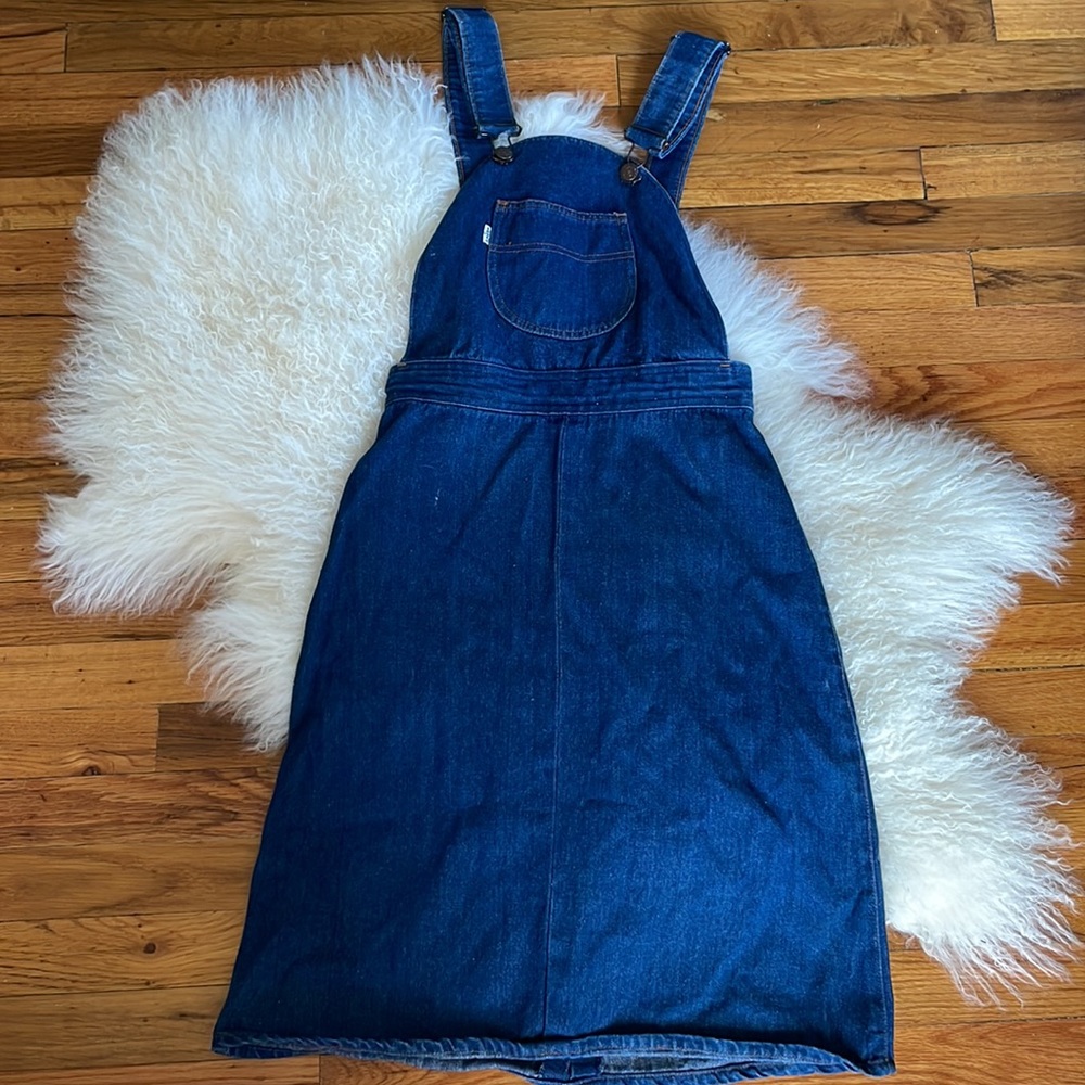 RARE Vintage Levi’s Denim Overall Dress XS